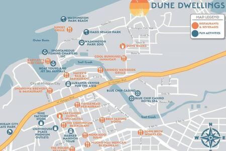 Close To Beach, W&D, Pet Friendly, Dunes, Casino Michigan Stadt Exterior foto